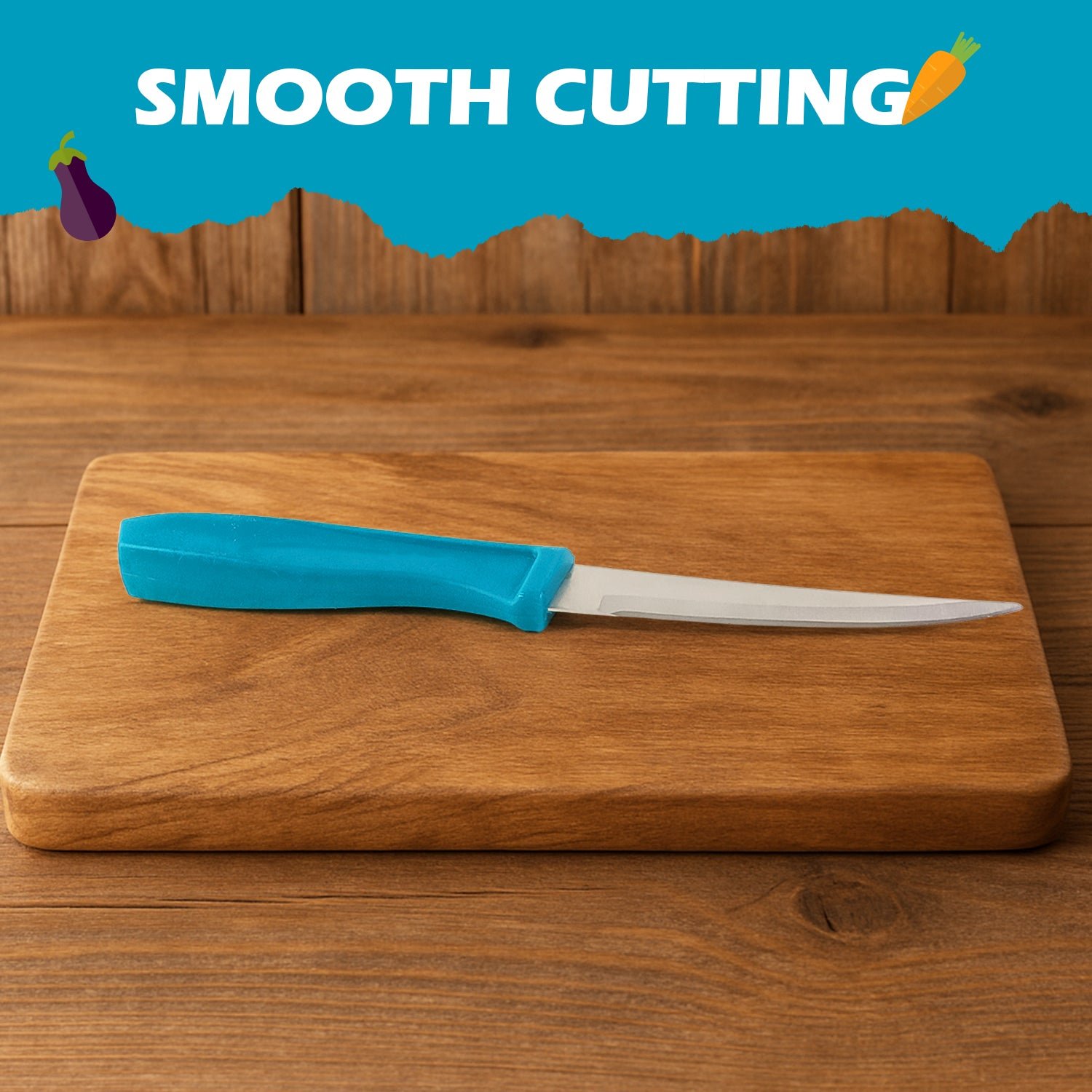 Vegetable Knife – Sharp Stainless Steel Blade with Ergonomic Grip