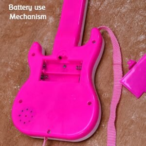 Kids Mini Guitar Toy – Battery Operated & Light-Up | Colorful Creations