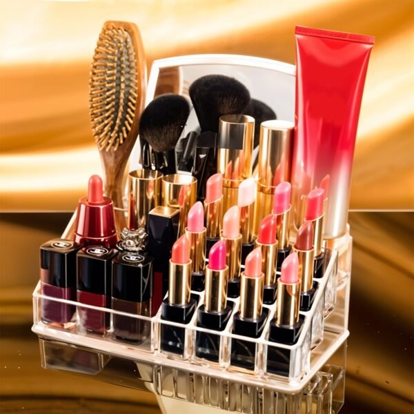 02_b7d484c7-e6ef-49f4-acc7-f42327ba8103 Acrylic Makeup Organizer – 16 Clear Compartments for Cosmetics