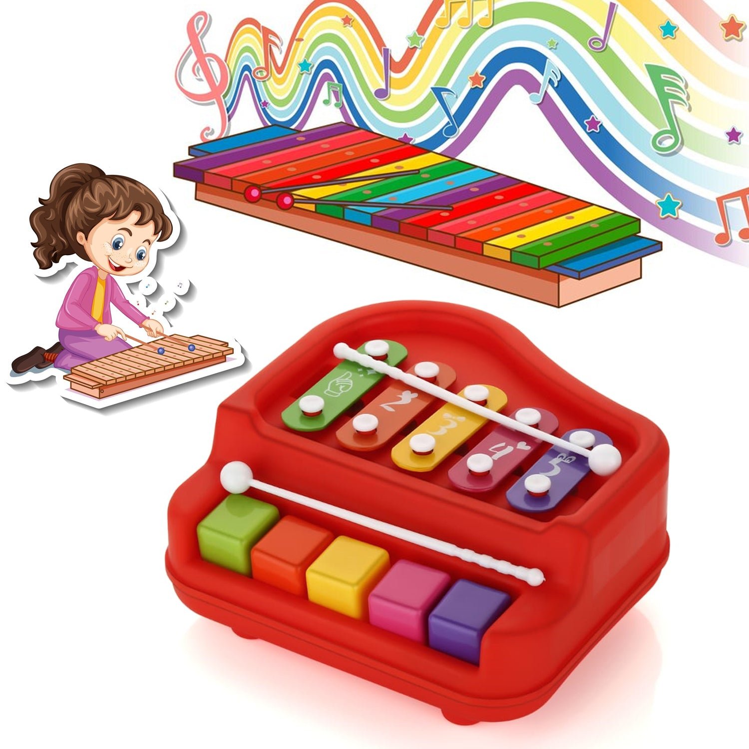 02_bad286d1-c92b-45ef-af19-2bdba6b371f7 Baby Piano Xylophone – 2-in-1 Musical Toy for Toddlers | Little Learners
