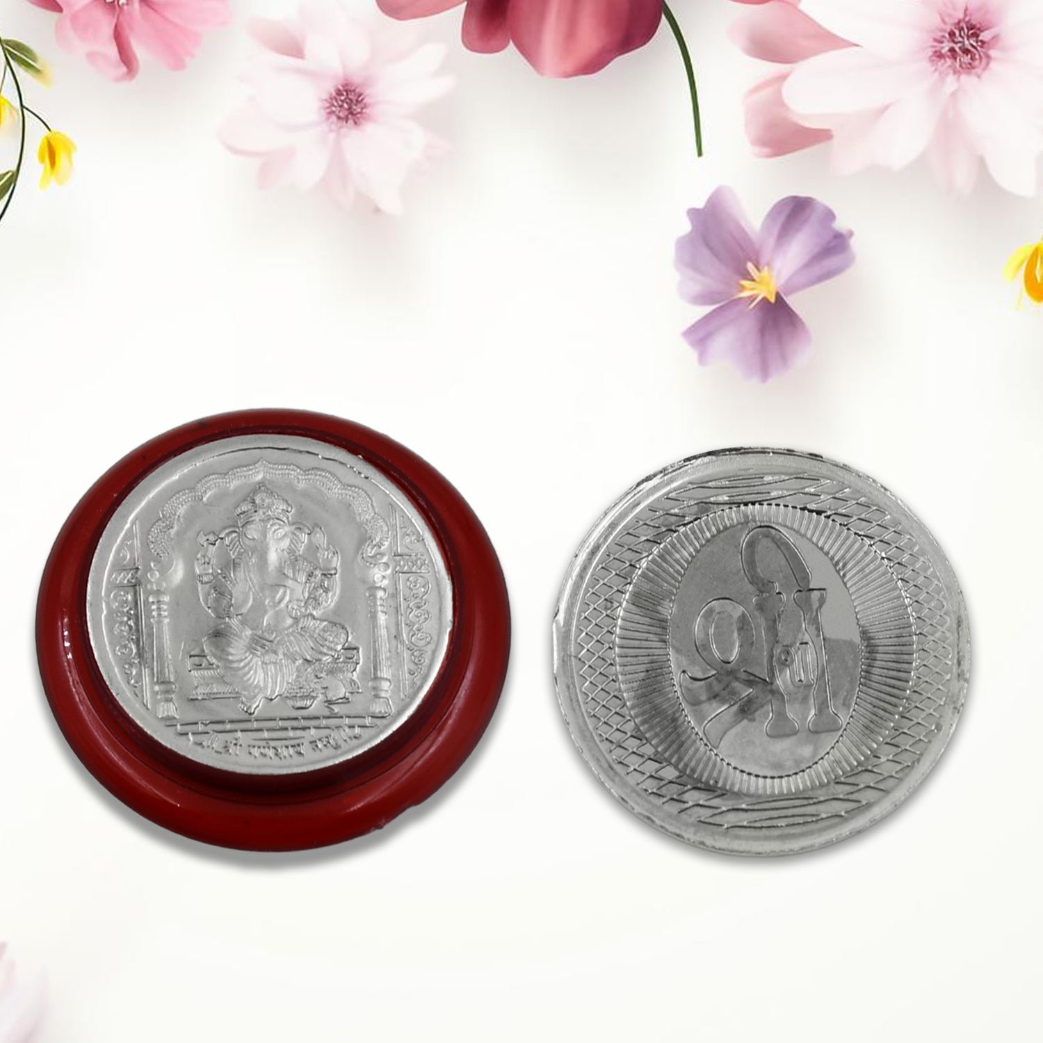 Decorative Ganesh Coin – Auspicious Pooja & Gift | Giftoiza