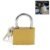 Solid Padlock 38mm – Durable Brass Body, 3 Keys | Safelix