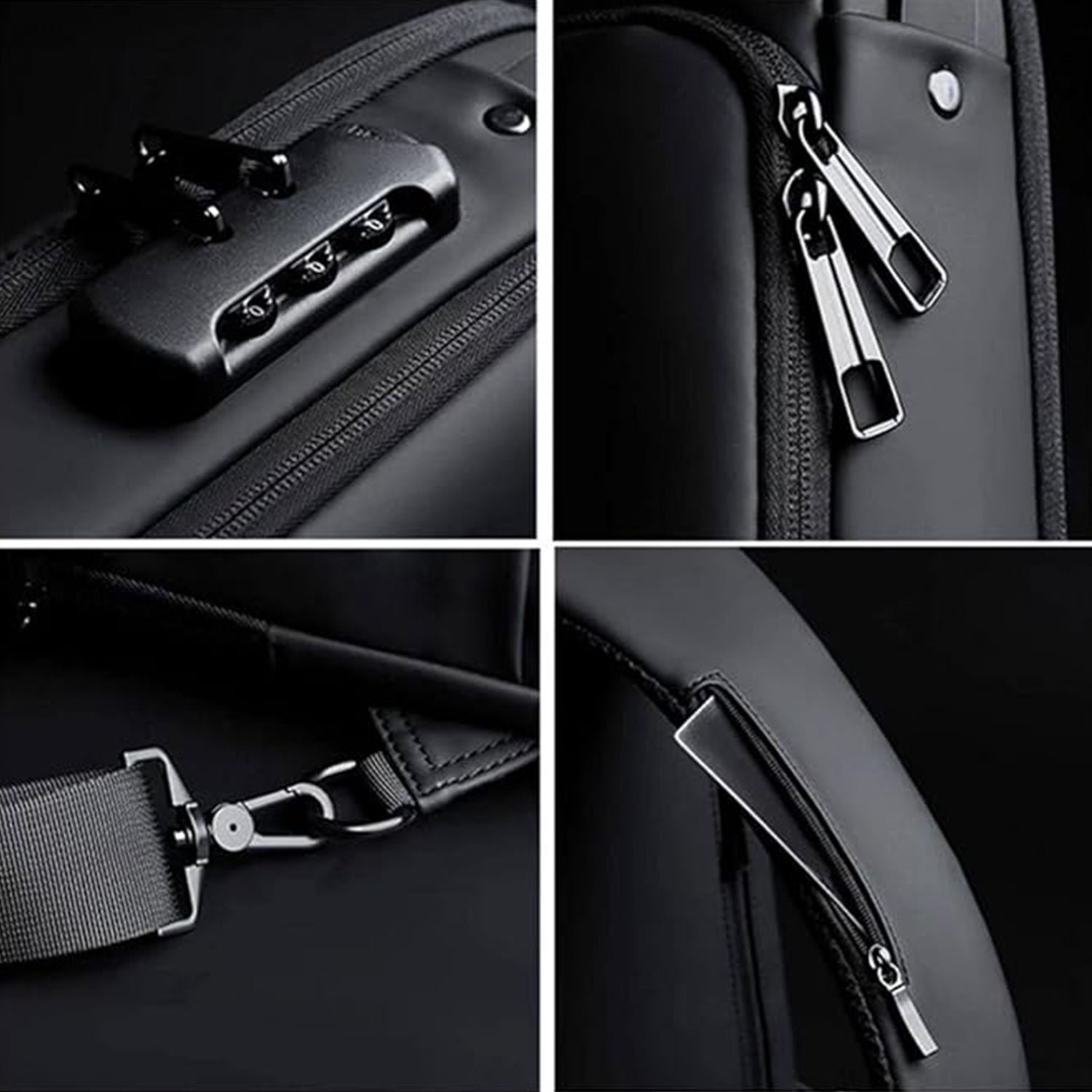 Anti-Theft Crossbody Sling Bag – Secure USB Charging Port