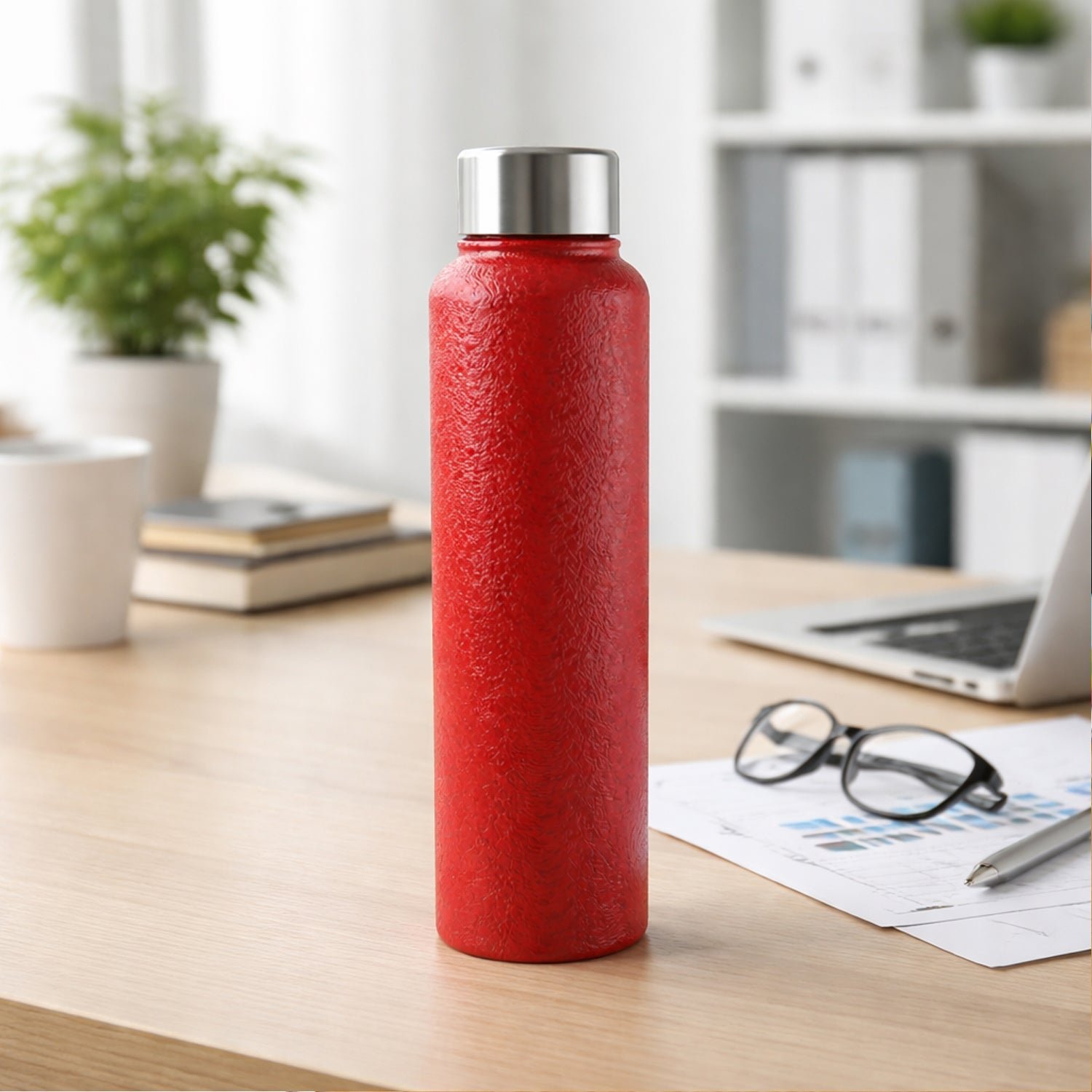 Stainless Steel Water Bottle 1000 ML – Leak-Resistant & Durable
