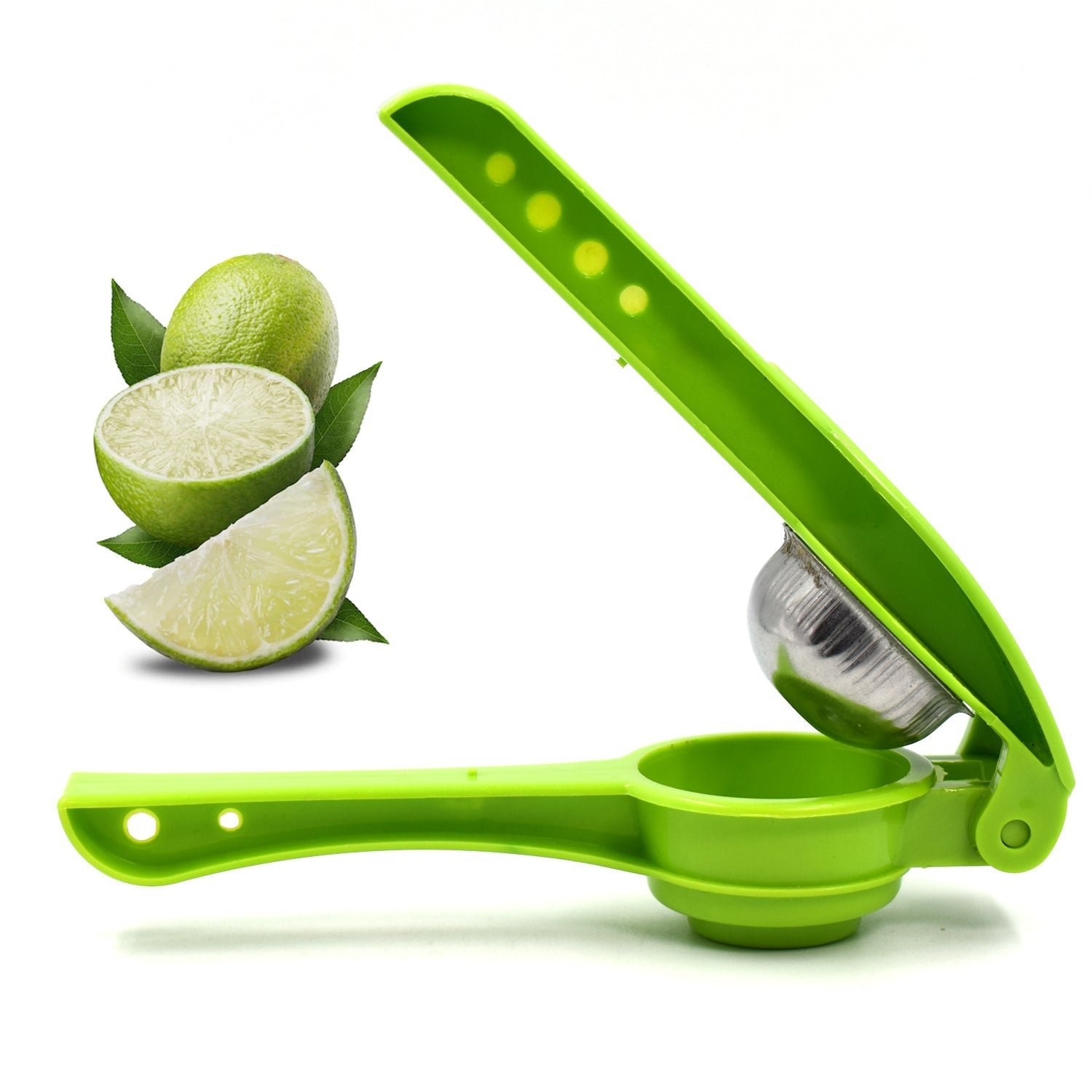 2-in-1 Lemon Squeezer – Plastic & Bottle Opener | Quickslice