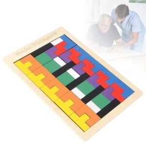 Wooden Blocks Puzzle – Educational Brain Toy for Kids | Inventive Play