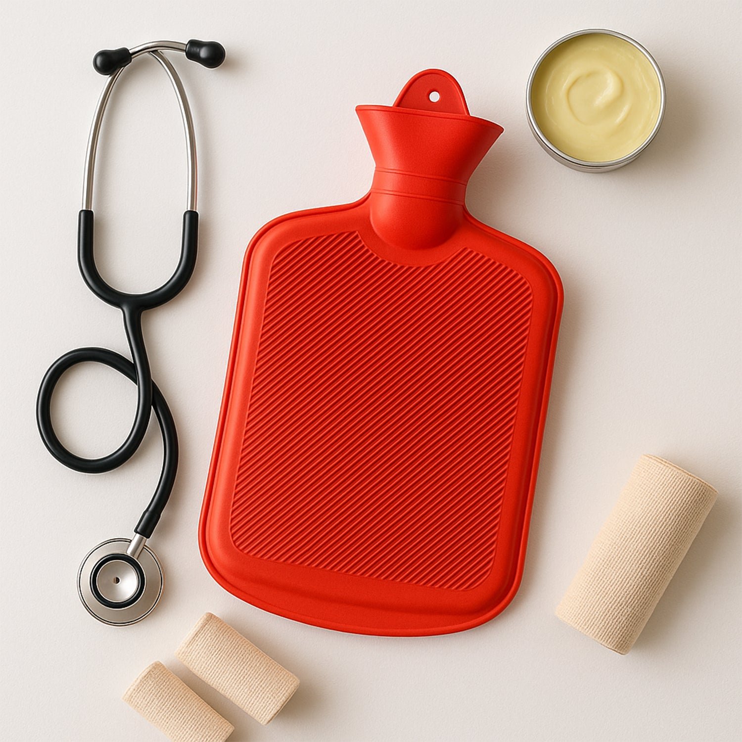 Hot Water Bag for Pain Relief – Large Rubber | Velvet Wellness