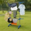 Stainless Steel Clothes Drying Rack – Foldable & Mobile