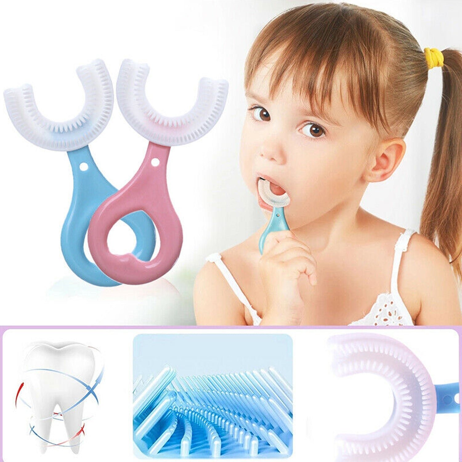 Kids Toothbrush – Soft Bristles & Easy Grip | Mini Bubbles