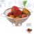 Stainless Steel Mesh Colander – Durable Kitchen Strainer with Handles