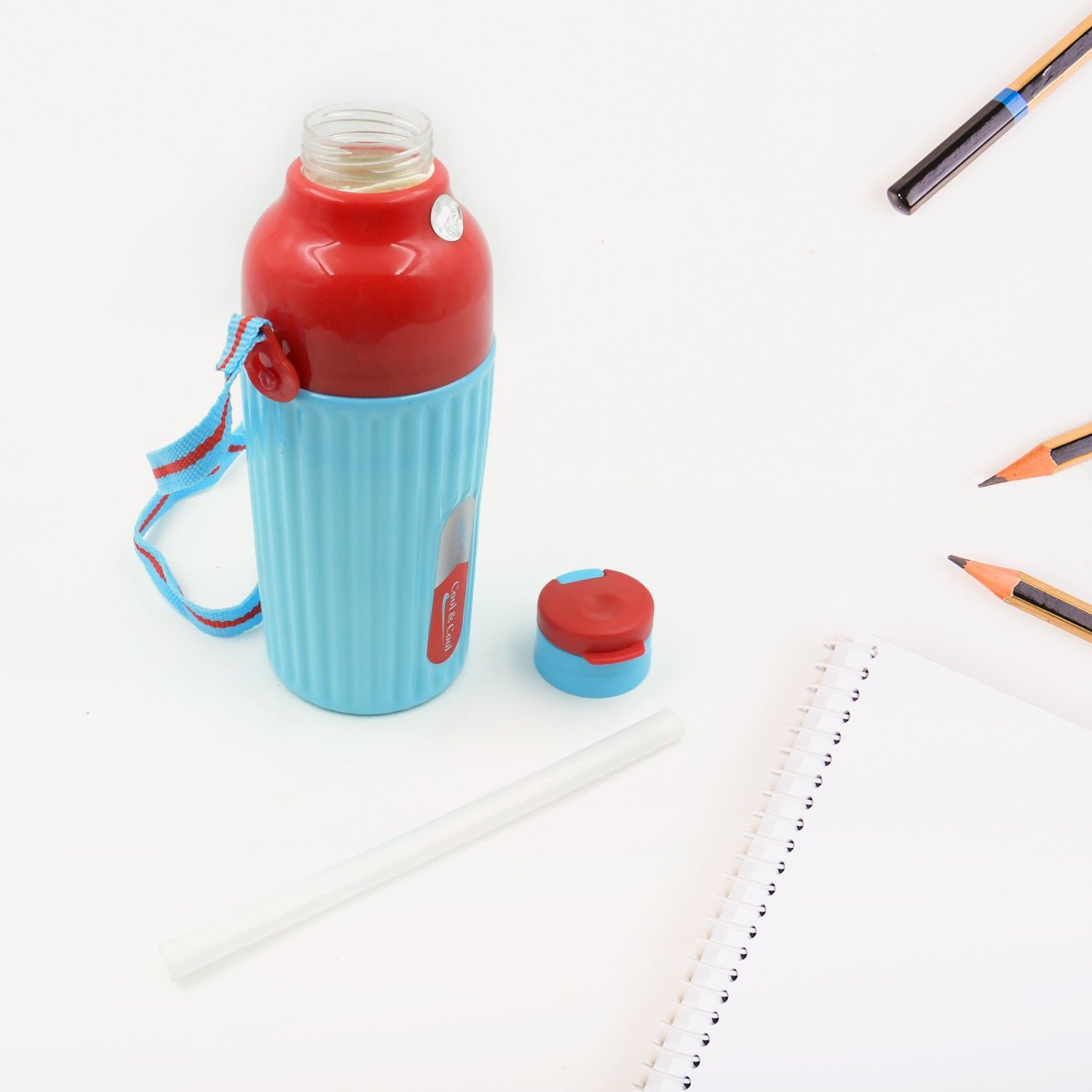 500ml Insulated Water Bottle – BPA-Free & Leak-Proof with Strap | Nekza