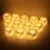 LED Flameless Decorative Candle Set – 12 Square Tealight Lamps