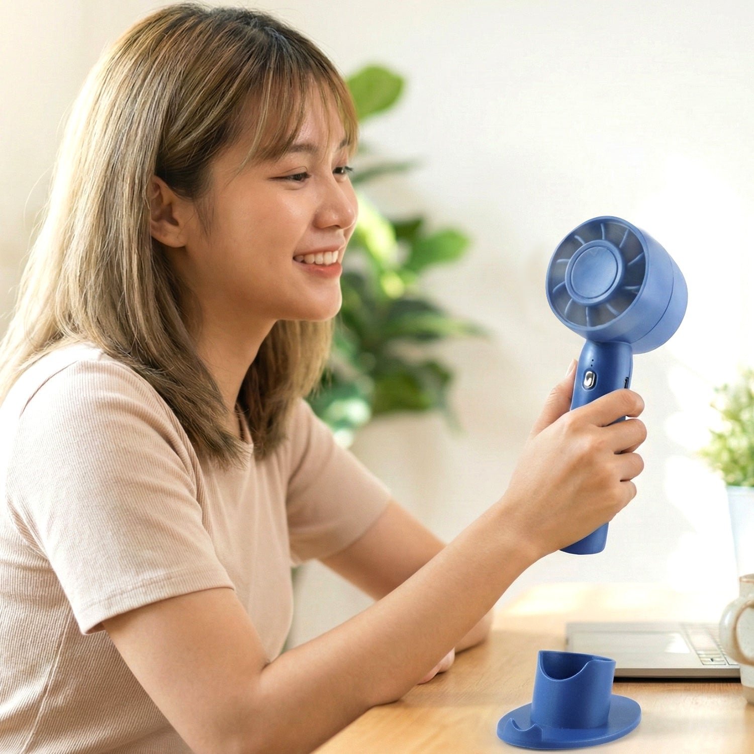 Rechargeable Mini Handheld Fan – Portable Personal Cooling