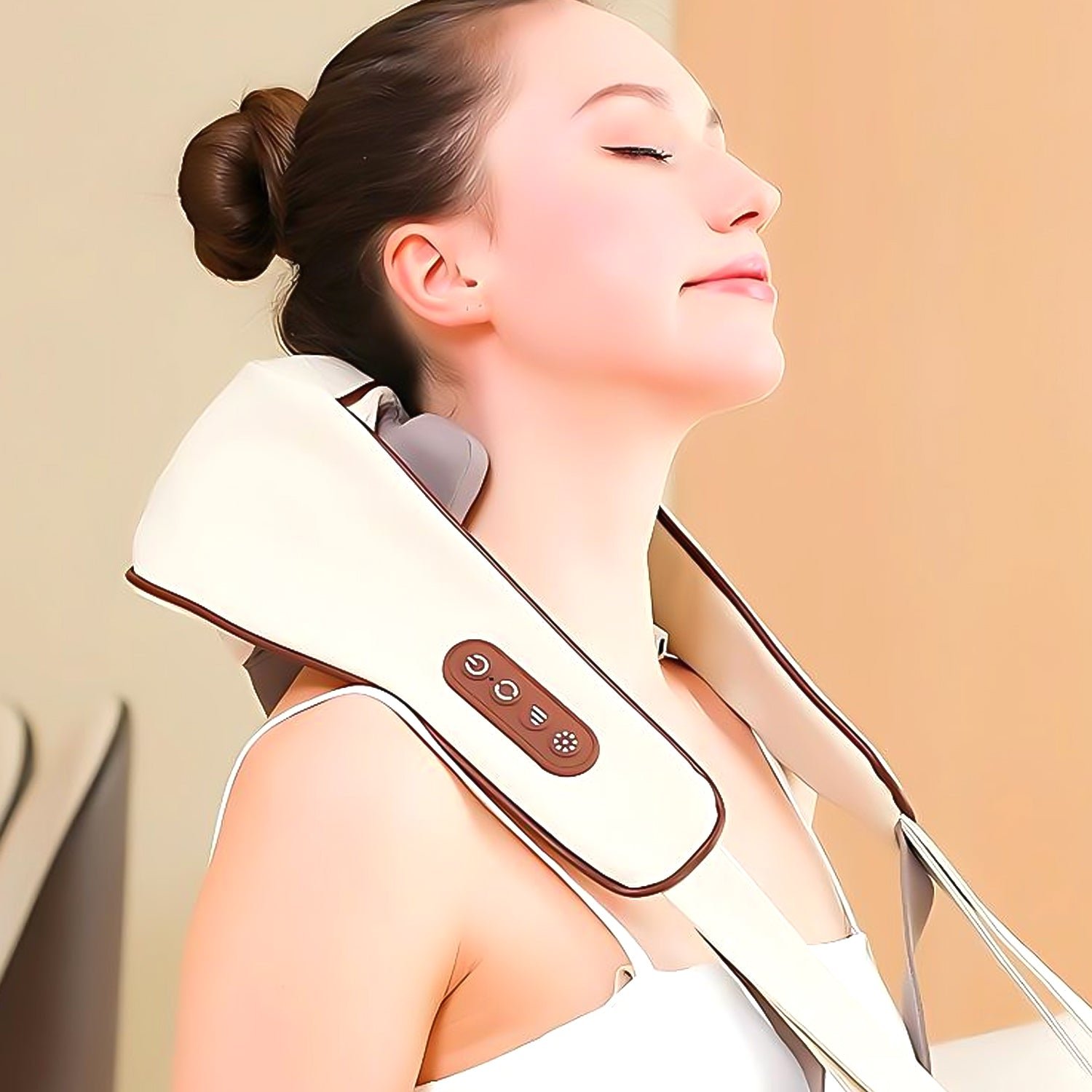 Neck & Shoulder Massager Belt – Ergonomic Pain Relief Medium