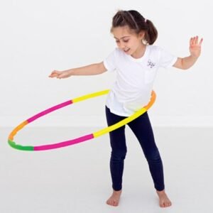 Hula Hoop Exercise Ring – Interlocking & Adjustable for All Ages | FitFuzion