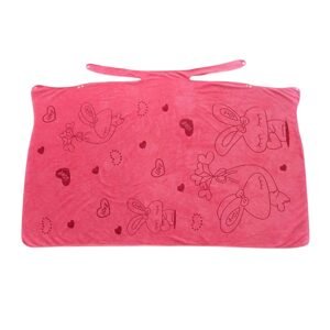 Wearable Bath Towel – Quick Dry Cotton Wrap for Women | Mini Bubbles