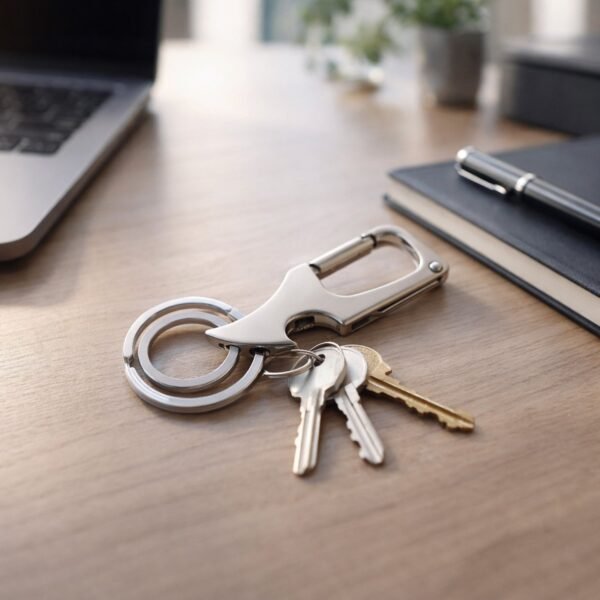 Heavy Duty Keychain – Secure Dual Ring Organizer for Keys