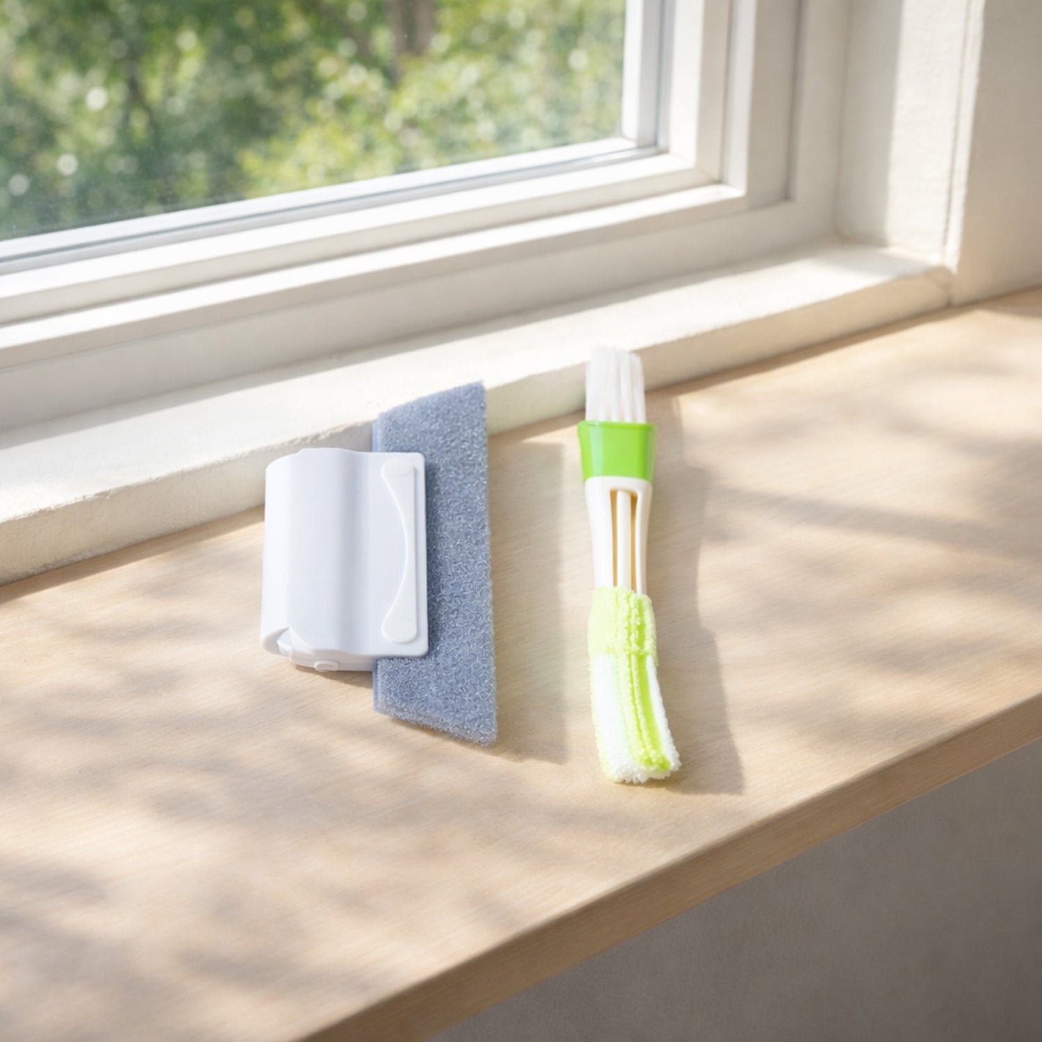 Window Cleaning Tool Set – Multipurpose 2-Piece Kit