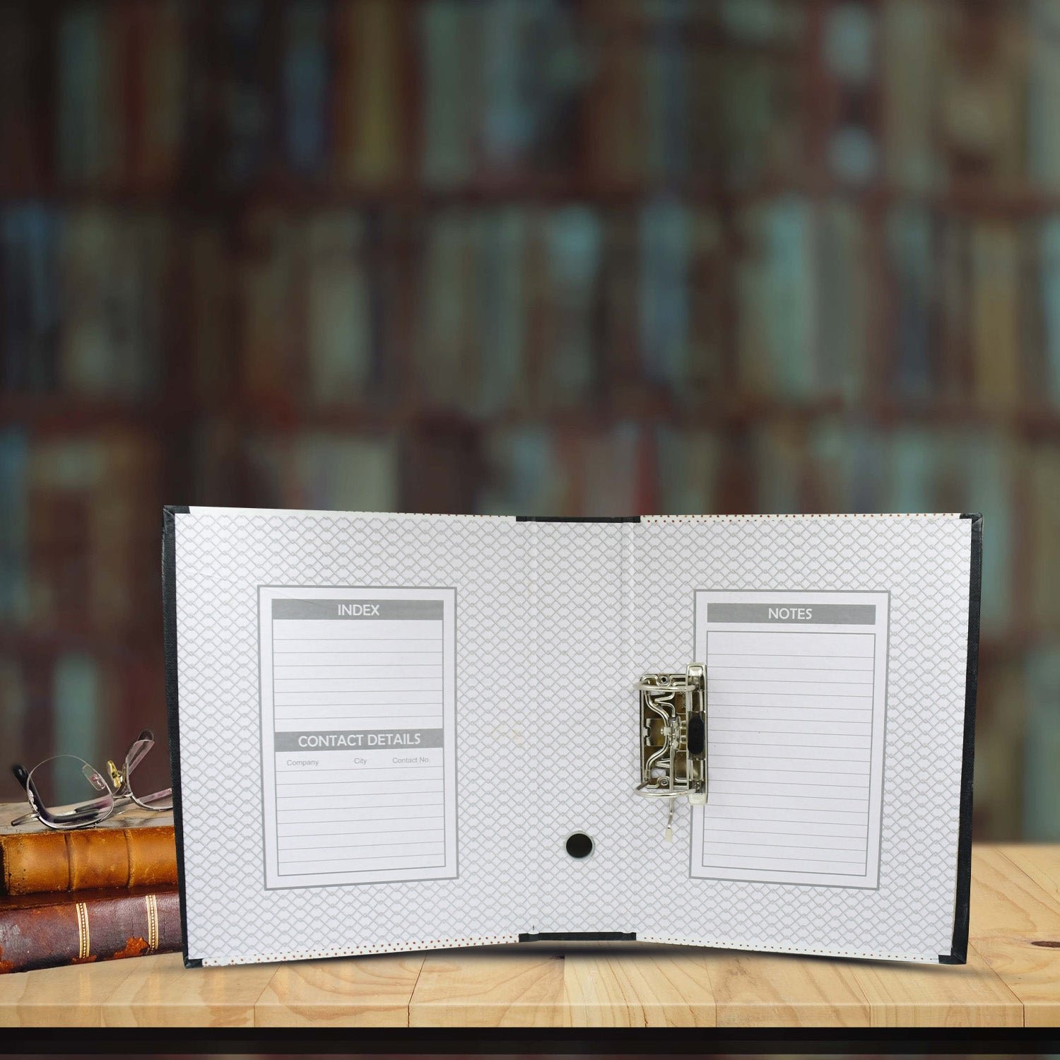 Button Clip Box File – A4 Document Organizer | Folderize