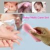 Baby Nail Trimmer – Safe Electric Manicure Set with 6 Grinding Heads