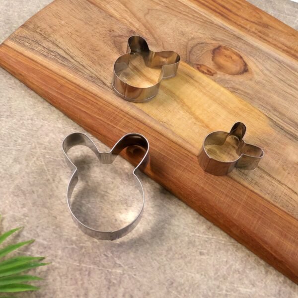 Stainless Steel House Shape Cookie Cutter Set – 3 Durable Baking Molds