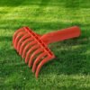 Plastic Garden Hand Rake – Lightweight 9-Tooth Cultivator Tool