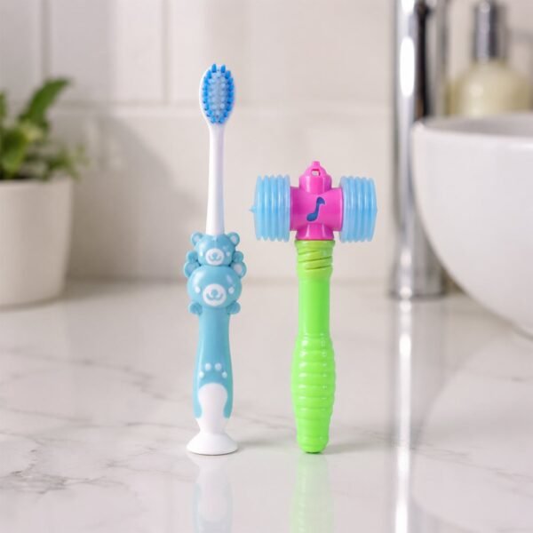 02_d2d6a363-0868-4a0a-bbb9-dc252920c7de Kids' Toothbrush & Hammer Toy Set – Turning Oral Care into Fun