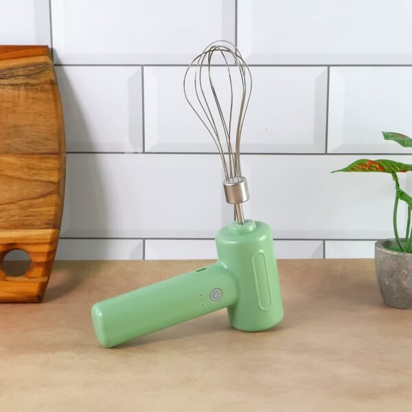 Cordless Electric Whisk – Rechargeable Handheld Mixer for Baking