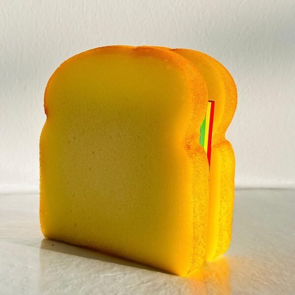 Sandwich Sticky Notes – 80 Multicolor Pages | Foloria