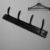 Wall Mount Coat Hanger – 4 Hooks, Damage-Free Eco Adhesive | GlimmerHome