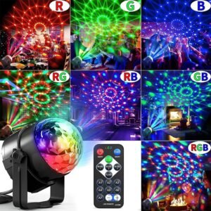 Disco Ball Light – USB DJ Stage Lamp for Parties | Indo Glow