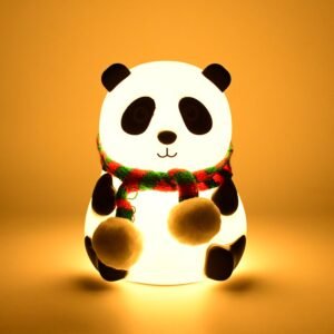 Panda Night Light – 7-Color LED Touch Sensor Lamp | Indo Glow