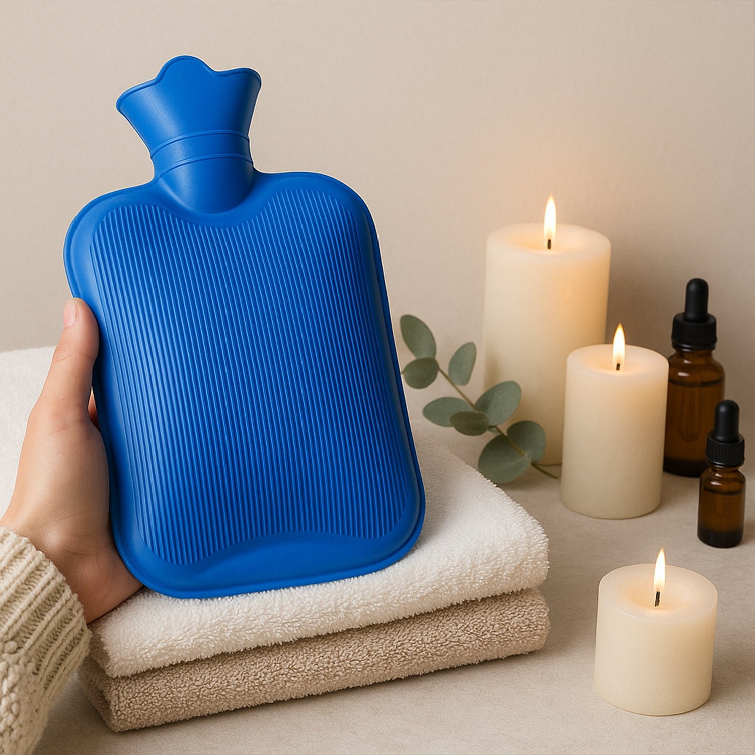 Hot Water Bag 1400ML – Pain Relief & Warmth | Velvet Wellness