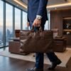 Leather Laptop Bag – Stylish & Durable Office Briefcase