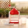 Manual Gola Maker – Portable Red Ice Slush Machine for Refreshing Treats