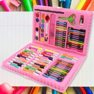 Kids Art Set – 86 Pcs Coloring & Drawing Kit | Craftily
