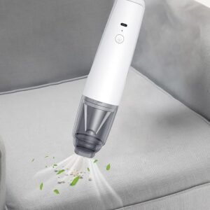 Mini Handheld Vacuum Cleaner – Cordless Rechargeable with 5 Nozzles
