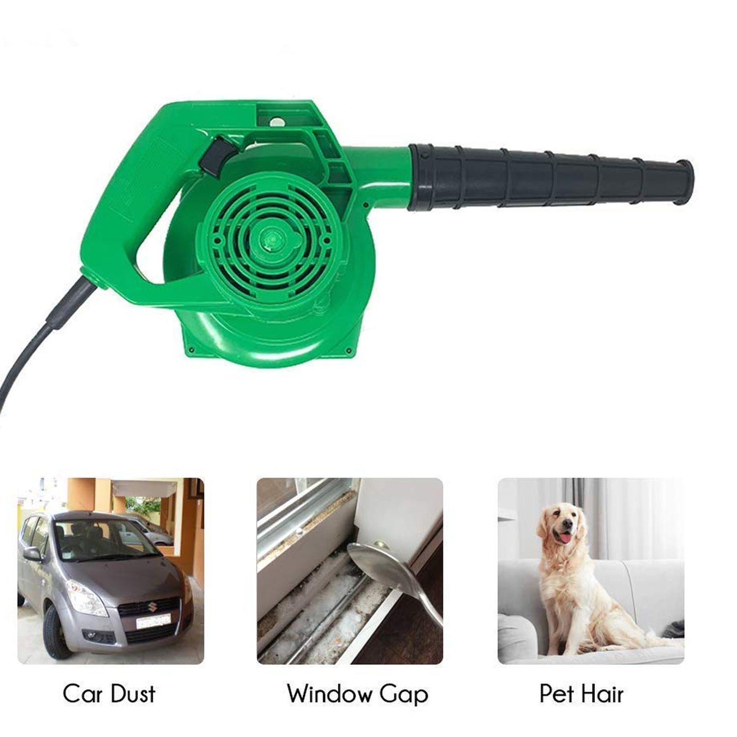 Portable Air Blower – 650W, 13000 RPM for Home & Garden | Dustiva