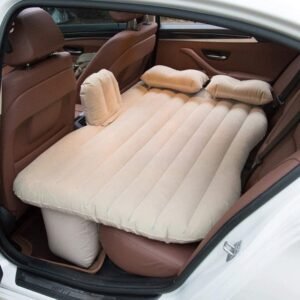 Inflatable Car Bed – Portable Travel Mattress Kit | Velvet Wheels, Car Sofa