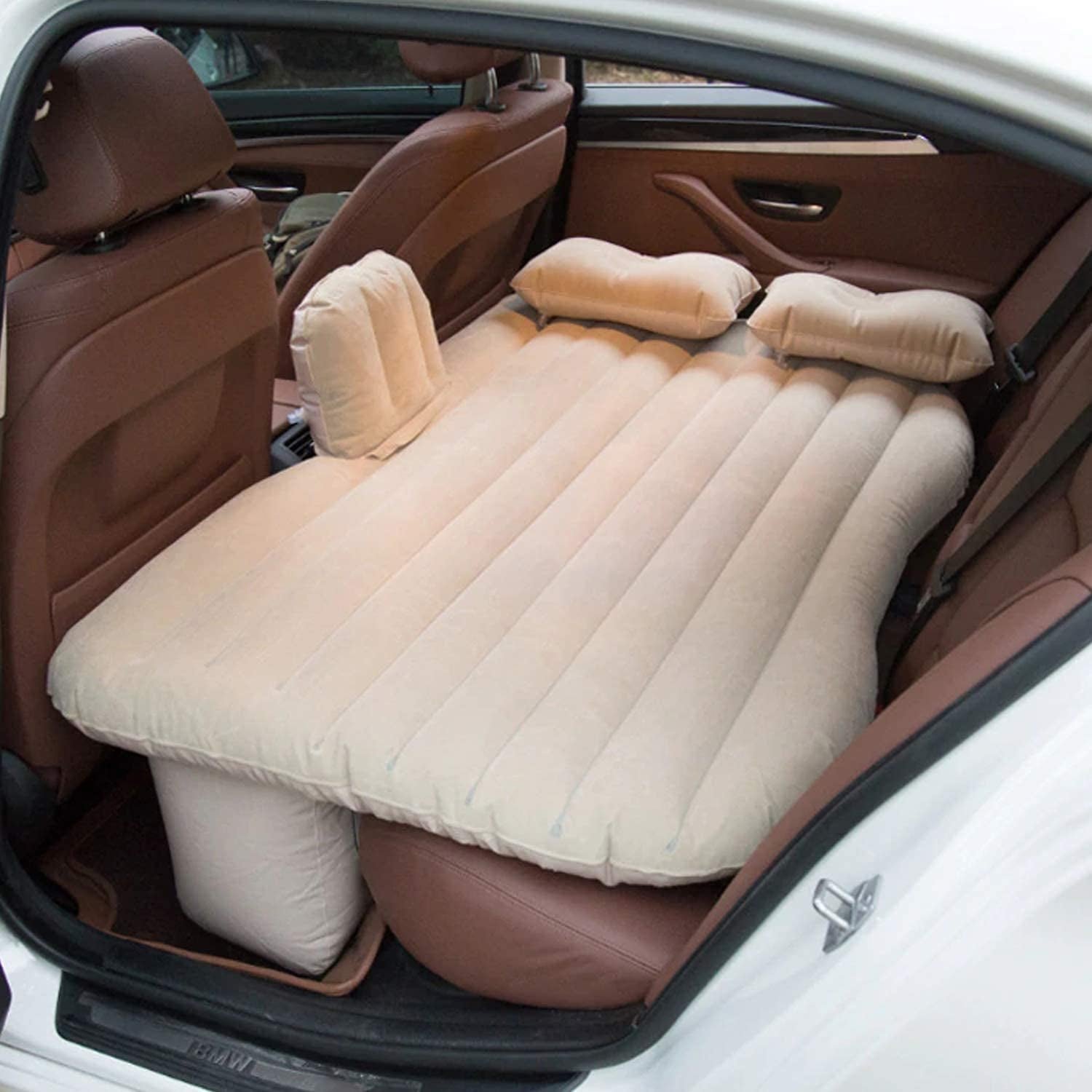 Inflatable Car Bed – Portable Travel Mattress Kit | Velvet Wheels, Car Sofa