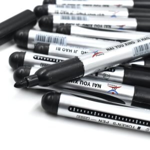 Permanent Black Marker (10 Pc) – Smooth Ink | InkGlow