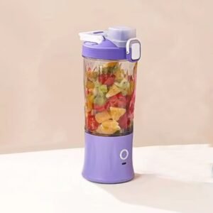 Portable Juicer – USB Rechargeable, 8 Blades & 600ml | Indo Glow