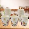 Disposable Paper Cups – Mixed Design 24 Pcs | Papezo