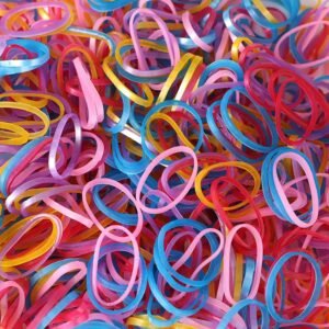 Elastic Rubber Bands – Multicolor, Durable & Reusable | VoltDesk