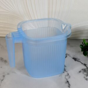 Transparent Bath Mug – 1000 ML & BPA-Free | Bathora