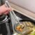 Frying Filter Spoon – 2-in-1 Stainless Steel with Clip | Quickslice