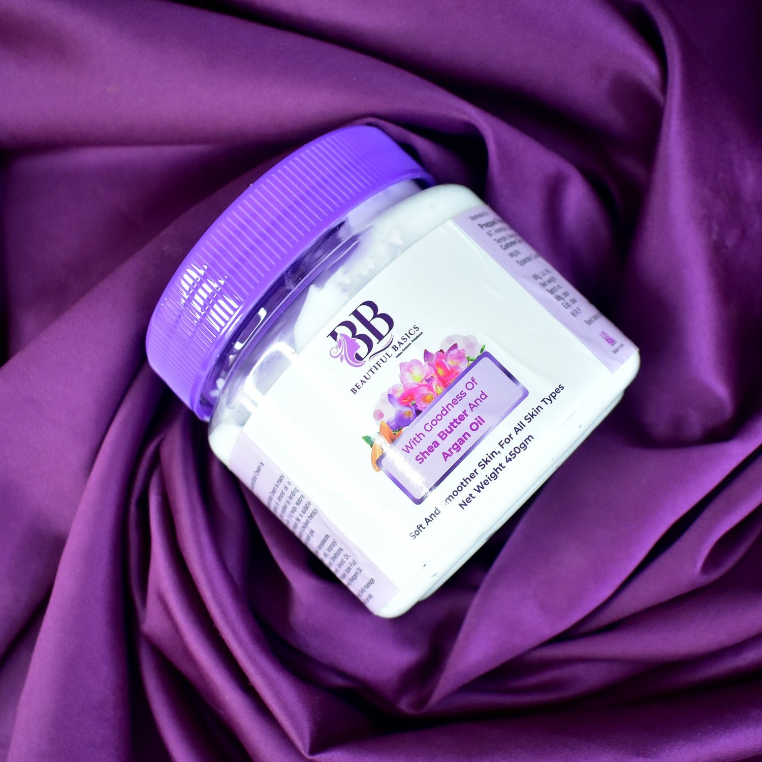 Shea Butter Body Cream – Deep Moisturisation with Argan Oil 450g