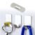 Stainless Steel Wall Hooks – 18 Pc Self-Adhesive Set | GlimmerHome