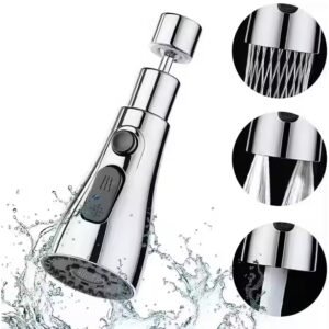 Kitchen Faucet Sprayer – 3-Function Pull Down |