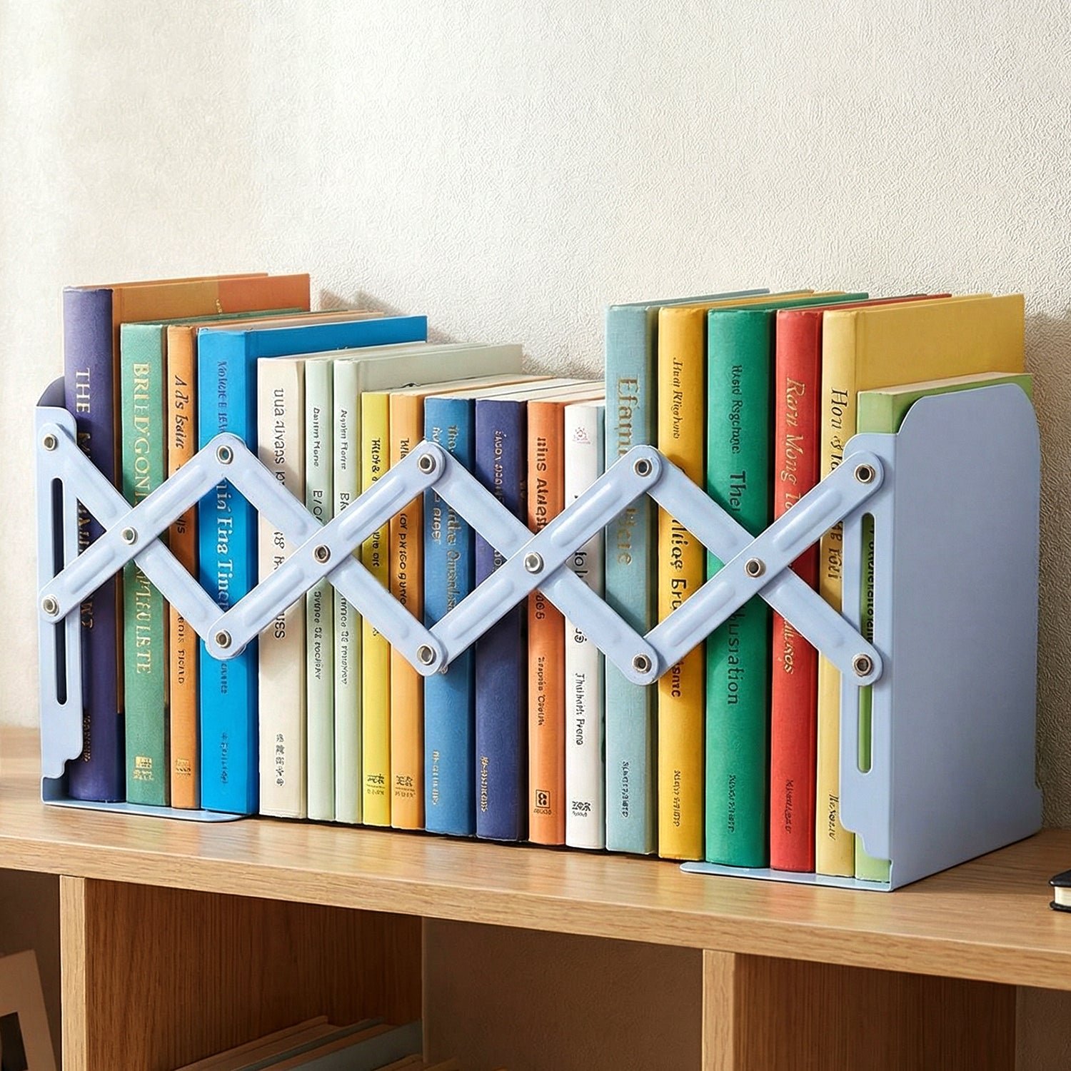 Expandable Book Stand – Adjustable Foldable Organizer for Desk